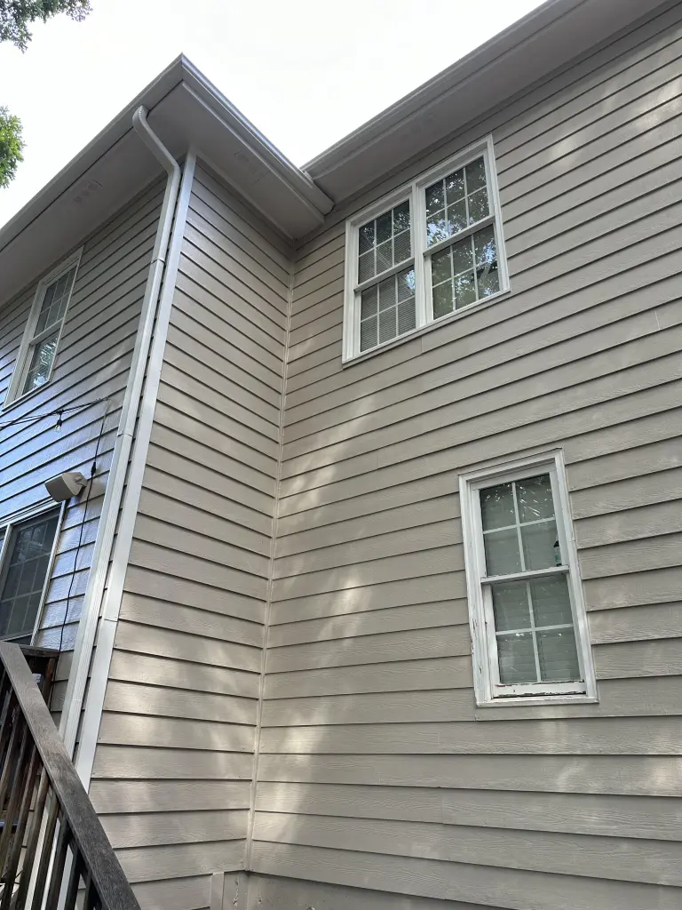 Hart Family Home Services - Back Siding Painted