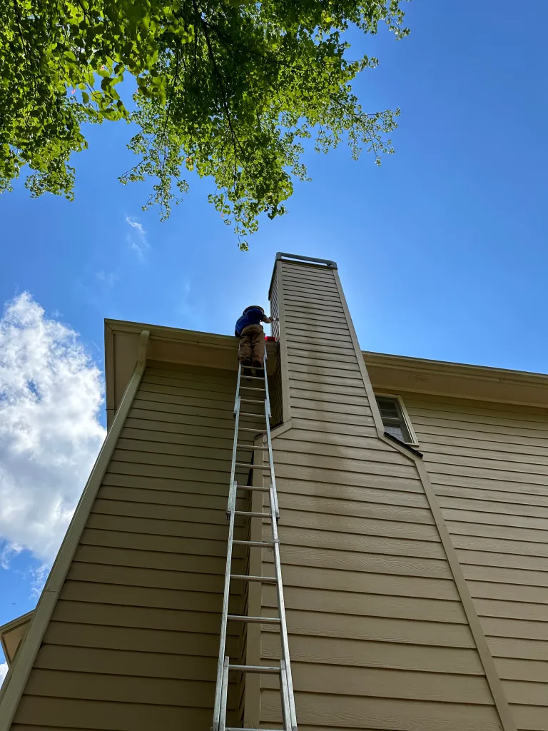 Hart Family Home Services - Chimney Painting