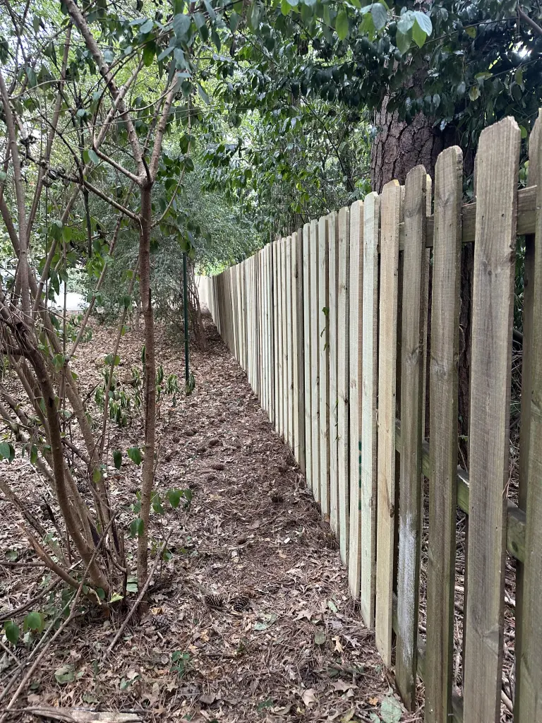 Hart Family Home Services - New Fence Line