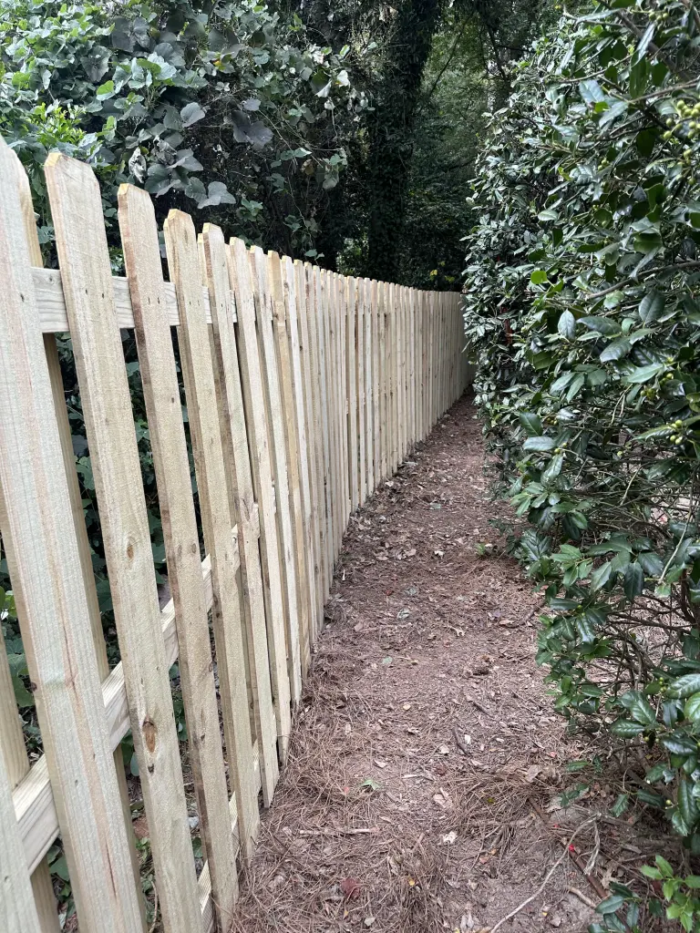 Hart Family Home Services - New Fence Line