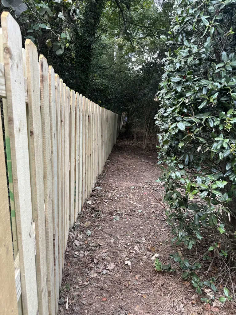 Hart Family Home Services - New Fence Line