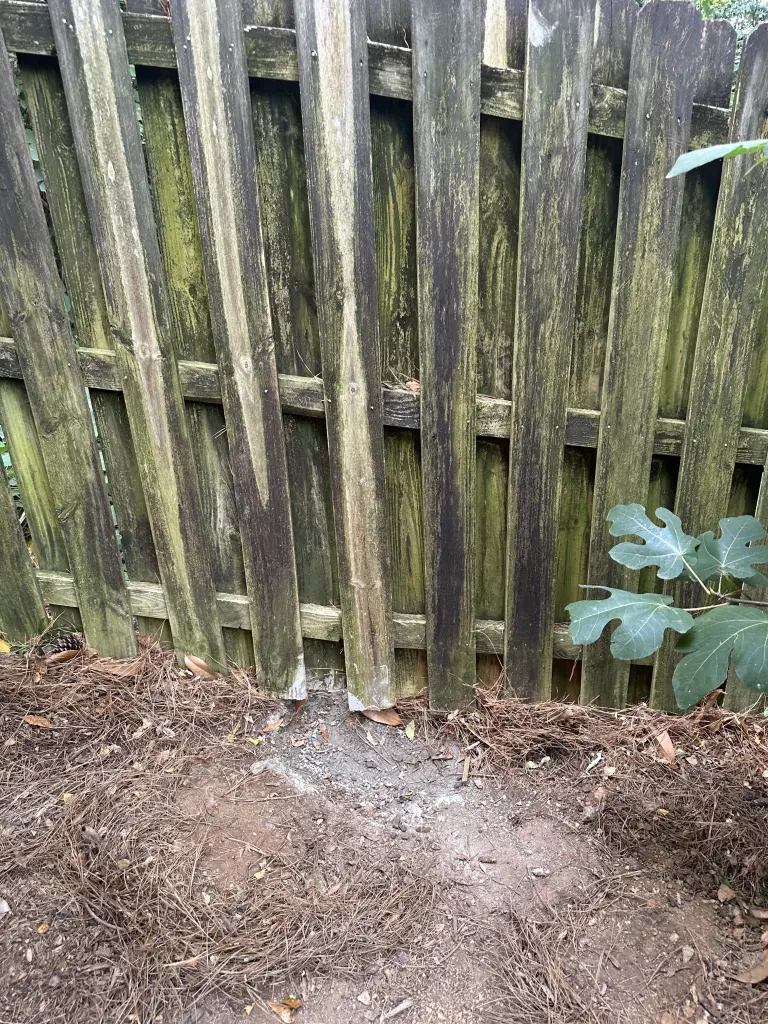 Hart Family Home Services - Old Rotten Fence