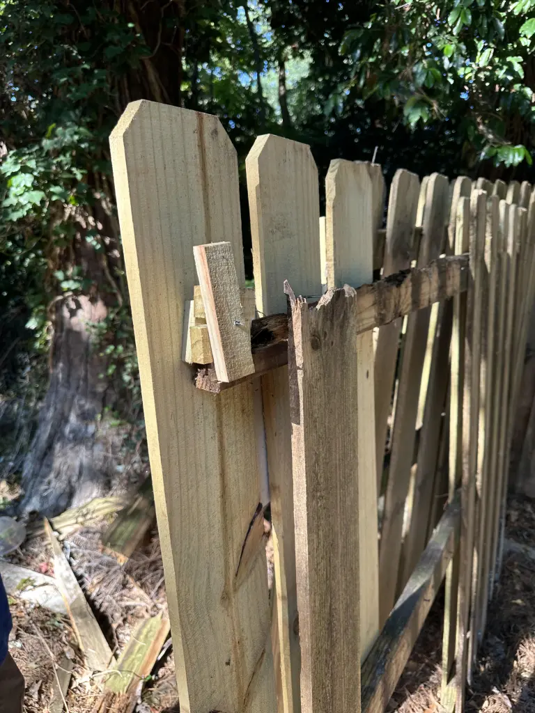 Hart Family Home Services - Old Rotten Fence