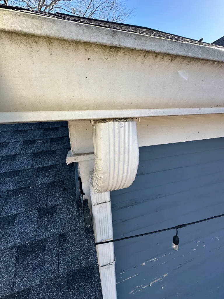 Hart Family Home Services - gutter elbow downspout fix